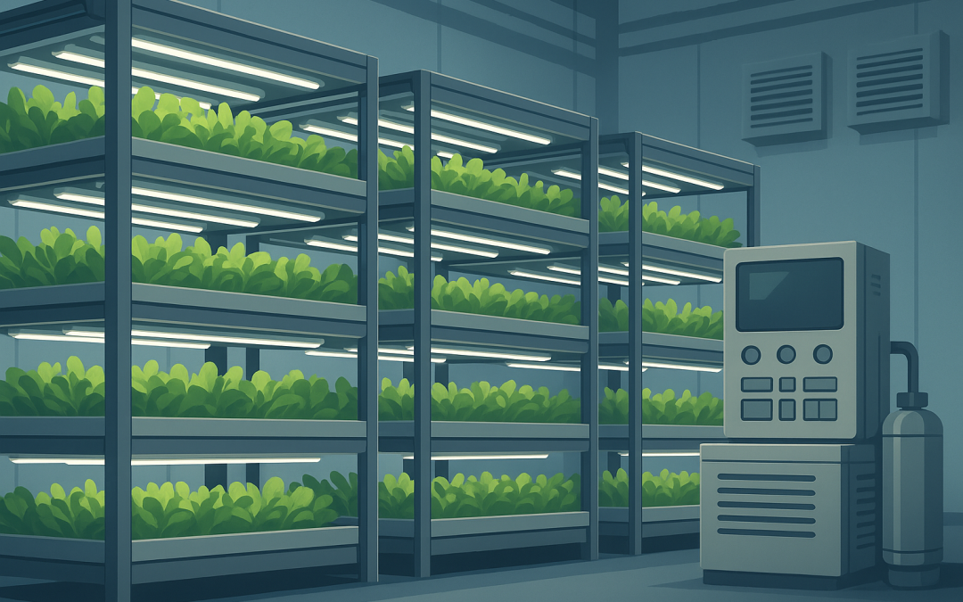 Vertical Farming Technologie für Gewerbetreibende